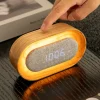 Best Gingko - Lumos Clock - Vækkeur - Hvid ask