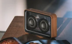 Hot Gingko - Mage See-through Bluetooth Speaker - Walnut