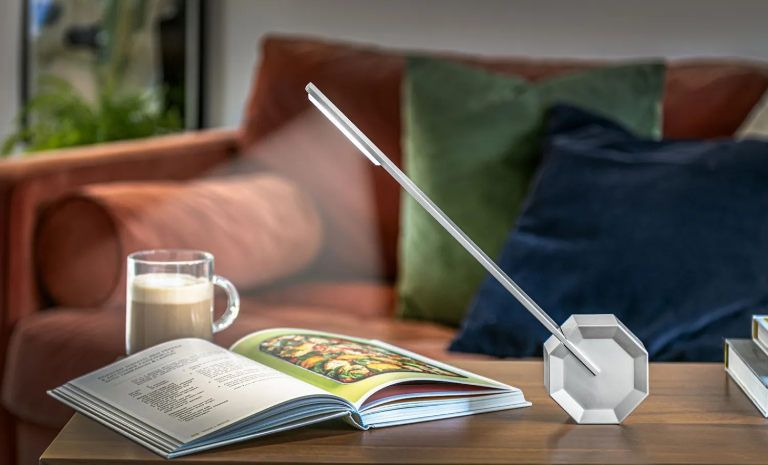 Outlet Gingko - Octagon One Desk Lamp - Aluminium