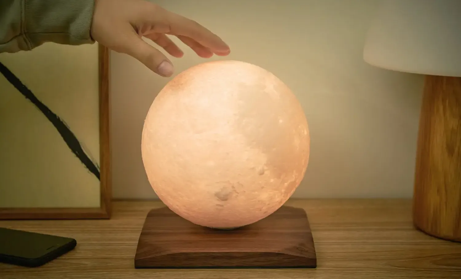 Sale Gingko - Smart LunaSpin Lamp - Large Size