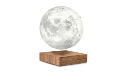 Sale Gingko - Smart Moon Lamp Walnut - sværende månelampe - valnødtræ - 14 cm