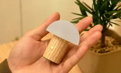 Clearance Gingko - Super Mini Alice Mushroom Lamp - White Ash