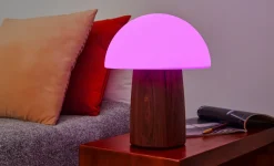 Discount Gingko - Super Mini Alice Mushroom Lamp - Walnut