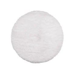 Habo - Badeværelsesmåtte - Camelia - Hvid - Ø 60 cm