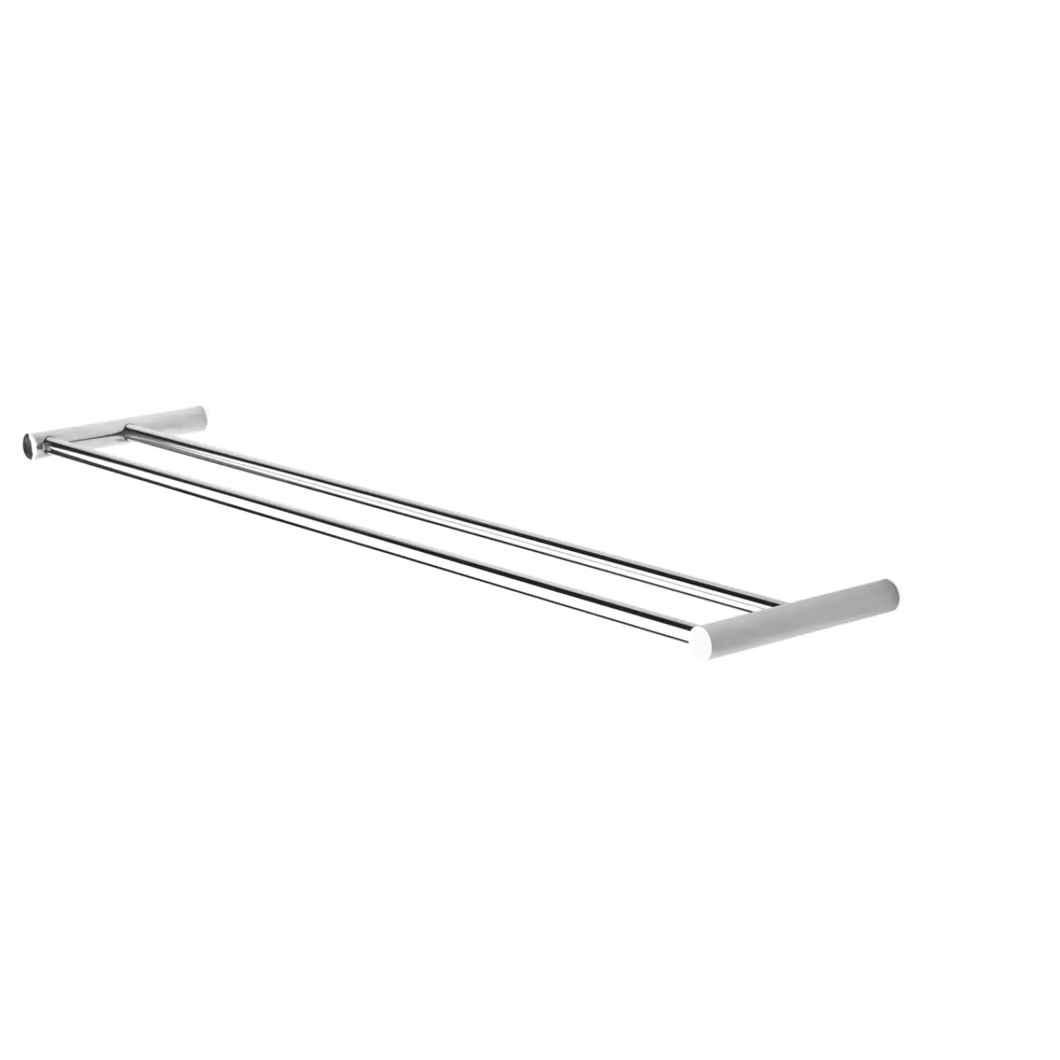 Outlet Habo - Håndklædestang dobbelt 1368 - Krom - B: 59,5 cm