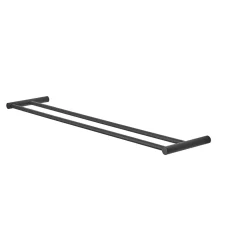 Sale Habo - Håndklædestang dobbelt 1368 - Sort - B: 59,5 cm