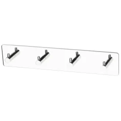 Best Habo - Knagerække - Flair - Selvklæbende - Stål - L: 26 cm