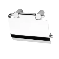 New Habo - Toiletrulleholder med låg 1368 - Krom