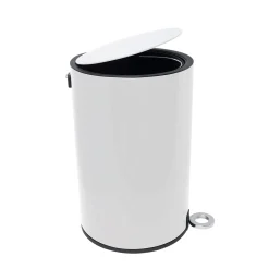 Clearance Habo - Toiletspand - Blossom - Hvid - H: 26 cm