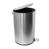 Online Habo - Toiletspand - Blossom - Krom - H: 26 cm