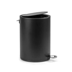 Outlet Habo - Toiletspand - Blossom - Sort - H: 26 cm