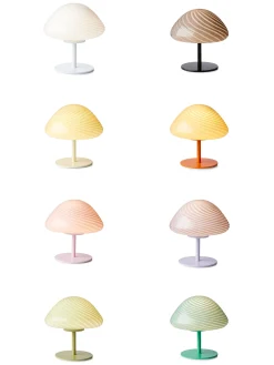 Discount Halo Design Copenhagen - Bordlampe - Mini Mush - Grey/Black
