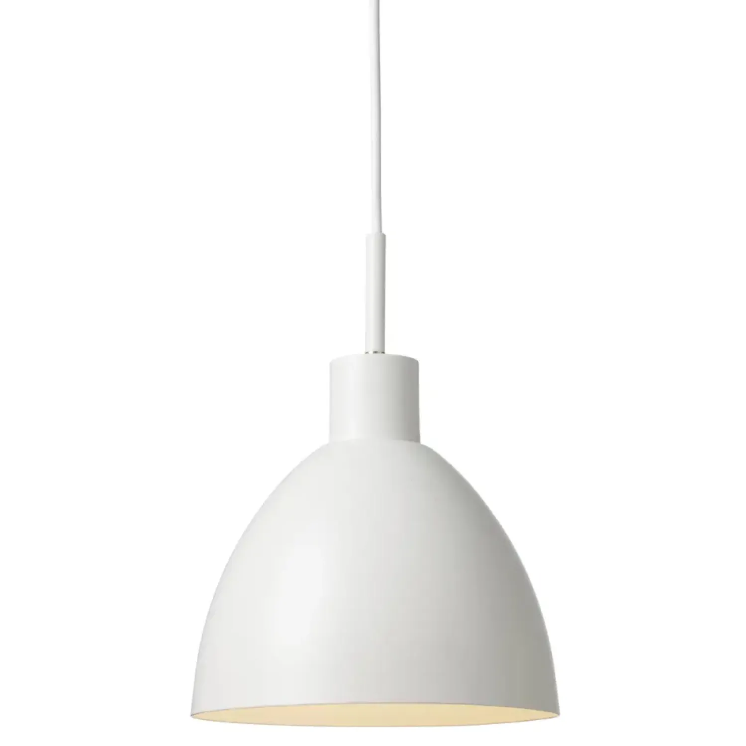 Hot Halo Design Copenhagen - Pendel lampe - Rock - Ø20cm - Hvid