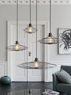 Outlet Halo Design Copenhagen Halo Design - Radio Pendel Ø28 - Mørkegrå