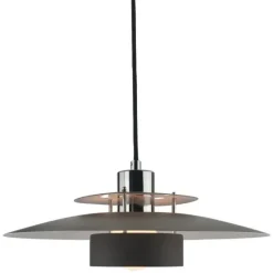 Halo Design Copenhagen Halo Design - Sørup Pendel Ø40 - Sort/Krom