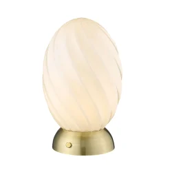 Sale Halo Design Copenhagen Halo Design - Twist Bord Opal - Messing