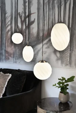 Discount Halo Design Copenhagen Halo Design - Twist Pendel Opal Ø25 - Sort