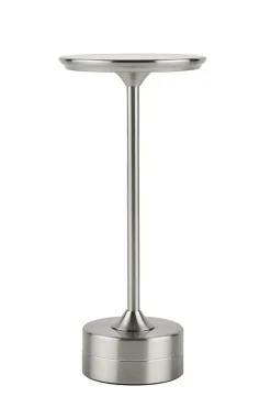 Discount 2Have - Bordlampe LED - Cafe - Steel Brush Touch