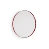 Hot Hay - Arcs Mirror - Round - Red
