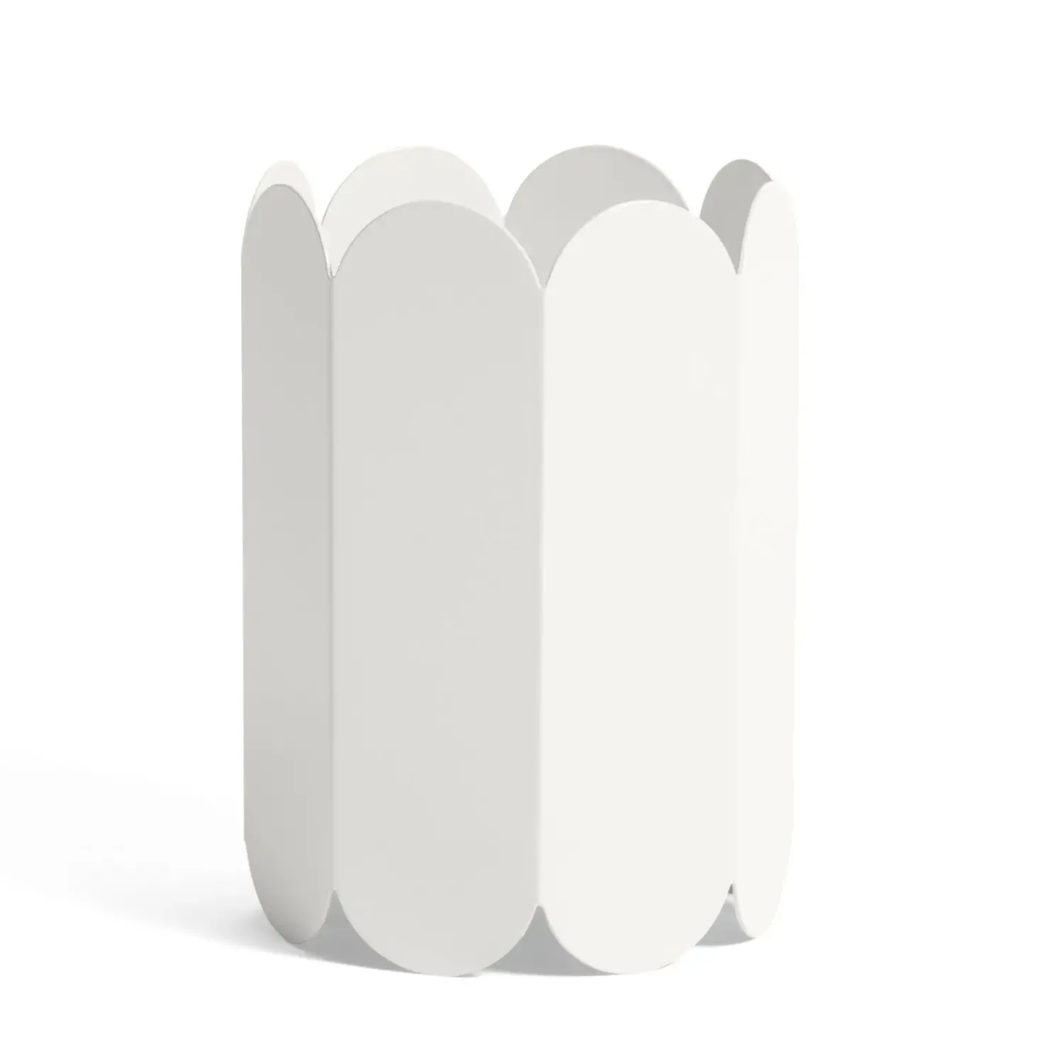Outlet Hay - Arcs Vase, White