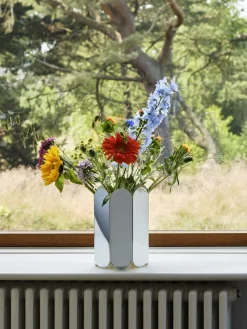 Outlet Hay - Arcs Vase, White