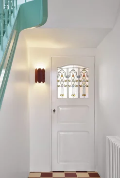 Sale Hay - Arcs Wall Sconce, Auburn Red