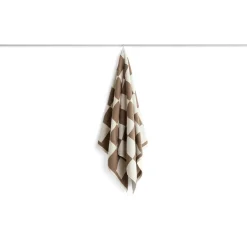 Sale Hay - Badehåndklæde - Check - Cappuccino/Brun - 70 x 136 cm