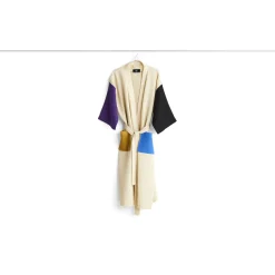 Clearance Hay - Badekåbe/Morgenkåbe - Waffle - Cream Multi/Sand Multi - One size
