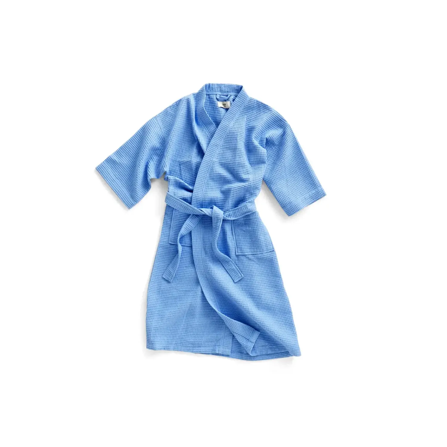 Outlet Hay - Badekåbe/Morgenkåbe - Waffle - Sky Blue/Lyseblå - One size