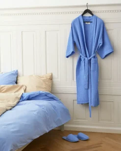 Outlet Hay - Badekåbe/Morgenkåbe - Waffle - Sky Blue/Lyseblå - One size