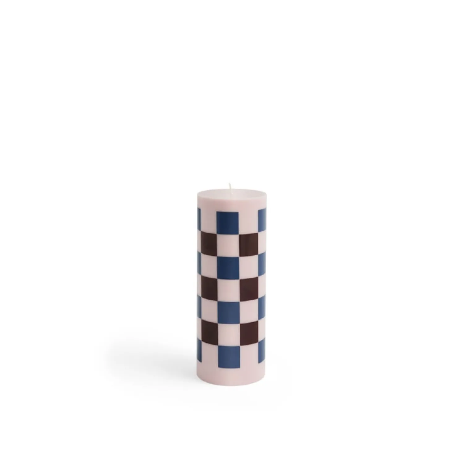 Best Hay - Bloklys - Column - Large - Light Pink, Bordeaux & Dark Blue