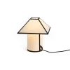 Discount Hay - Bordlampe - Ava Pyramid - Sort/Hvid - H32 cm