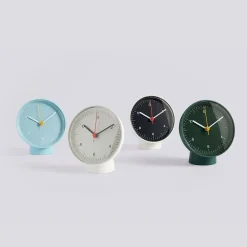 Best Hay - Bordur - Table Clock - Hvid - H: 14 cm