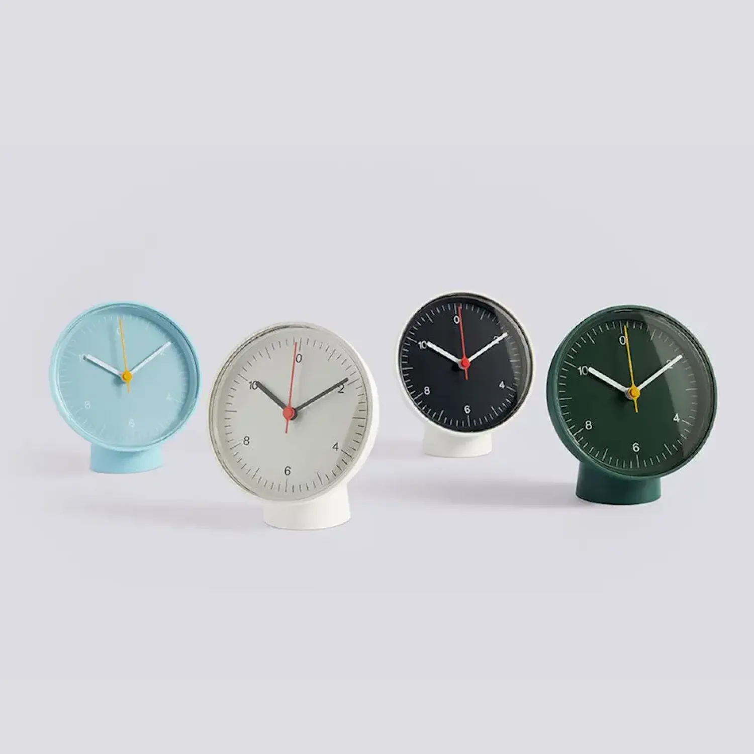 Best Hay - Bordur - Table Clock - Hvid - H: 14 cm