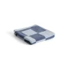 Outlet Hay - Check Wash Cloth (Organic) - W30 x L30 - Steel Blue - Steel blue - 79