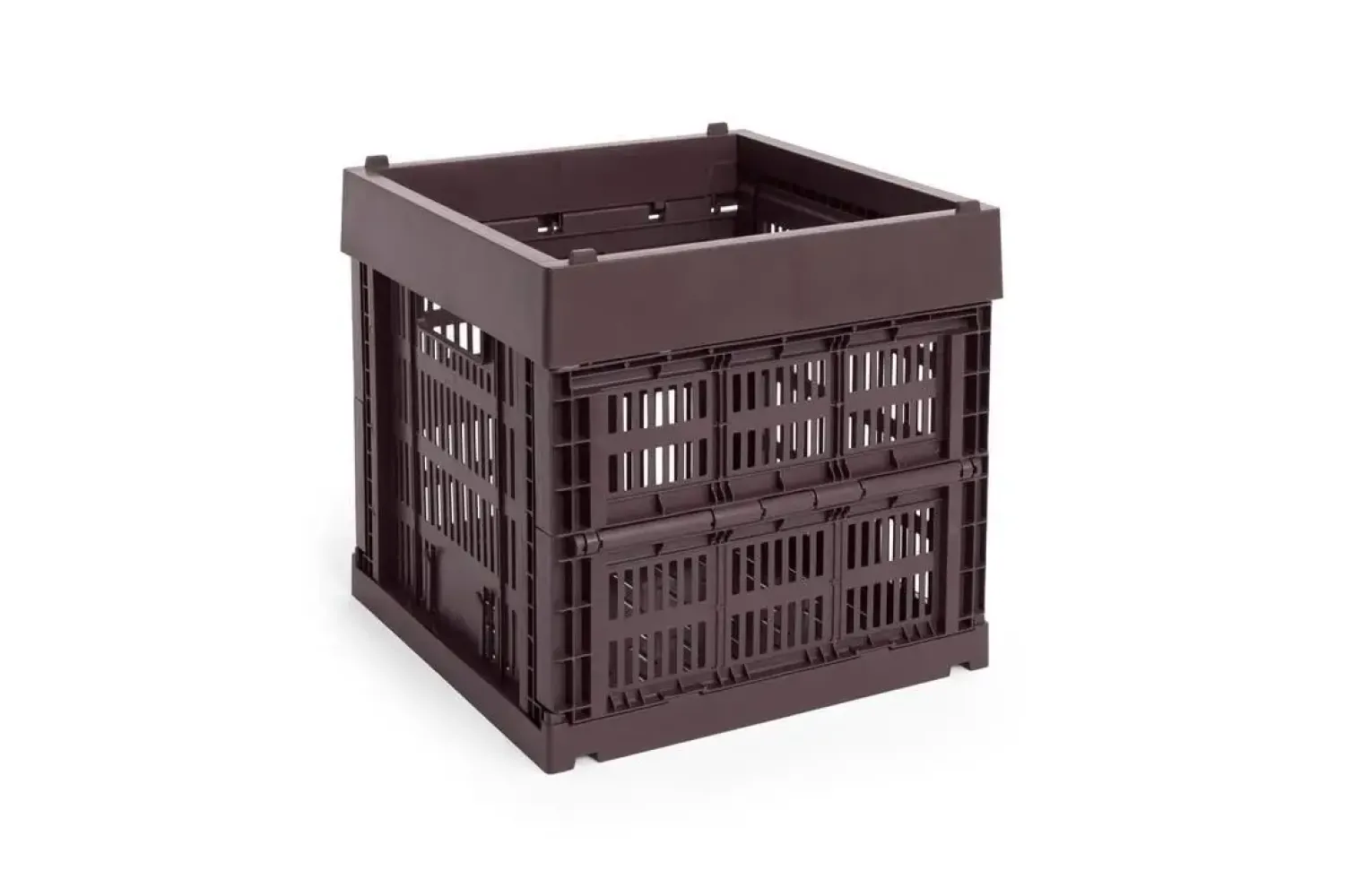 Hot Hay Colour Crate - Cube - Bordeaux
