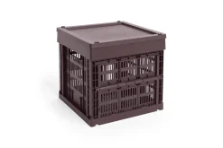 Hot Hay Colour Crate - Cube - Bordeaux