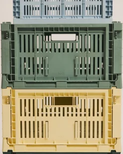 Discount Hay Colour Crate - Cube - Dusty blue