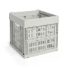 Hot Hay Colour Crate - Cube - Grey