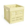 Hot Hay Colour Crate - Cube - Light yellow