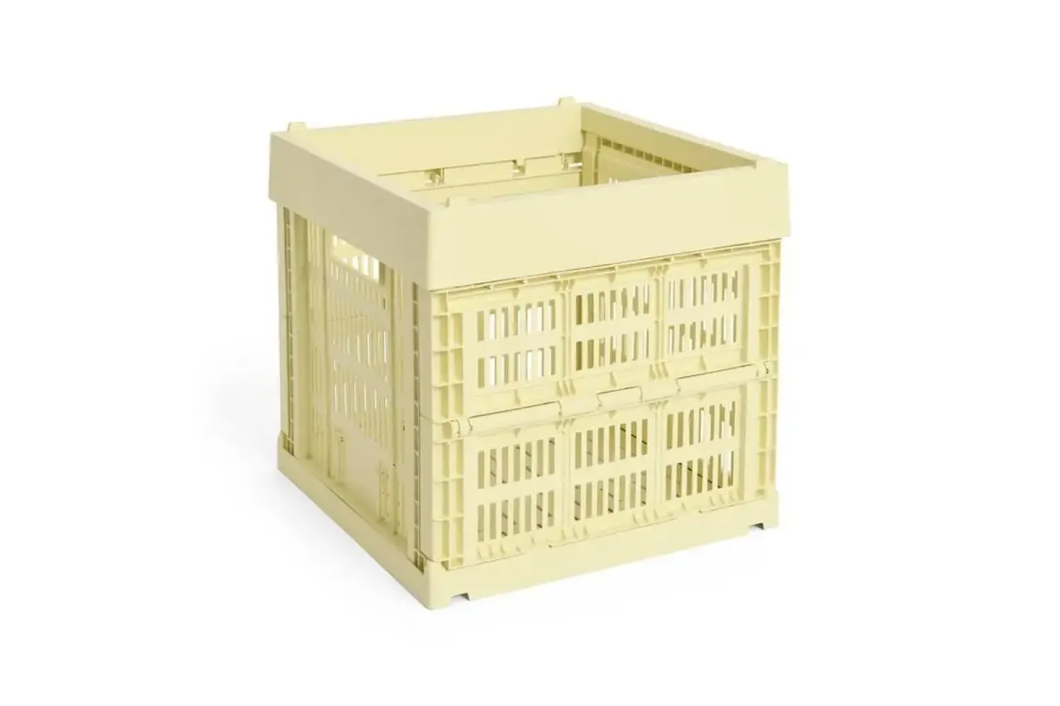 Hot Hay Colour Crate - Cube - Light yellow