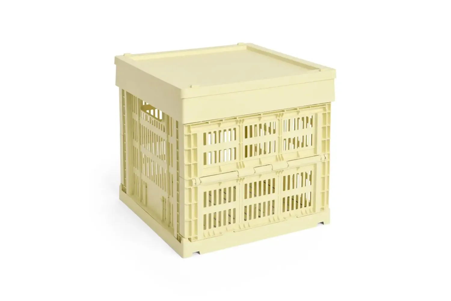 Hot Hay Colour Crate - Cube - Light yellow