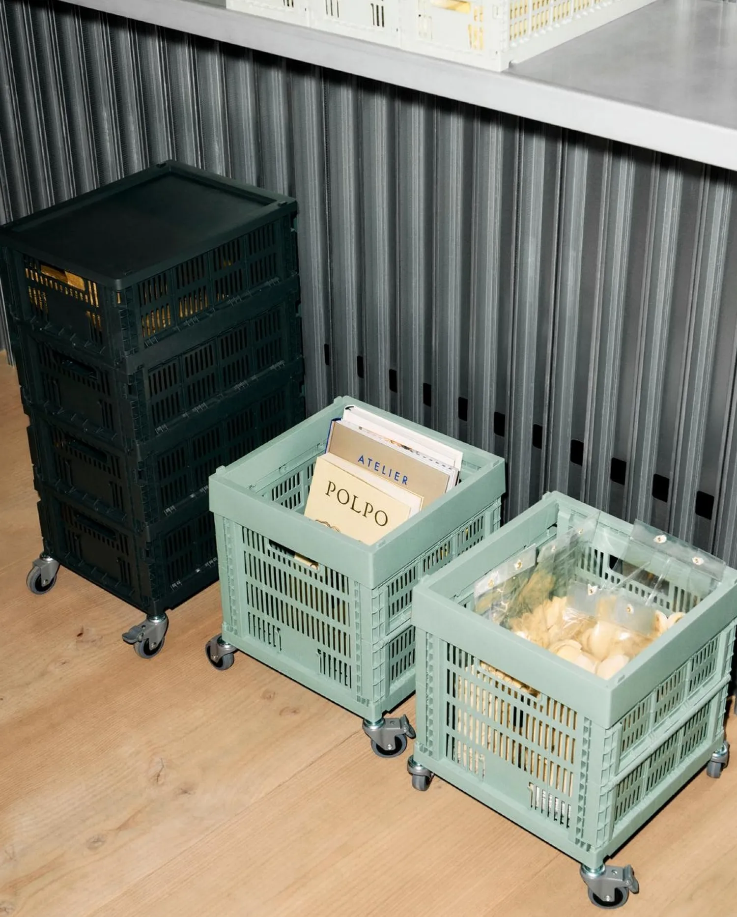 Clearance Hay Colour Crate - Cube - Off-white