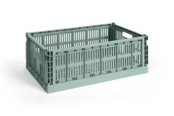 Hot Hay Colour Crate - Large - Sage green