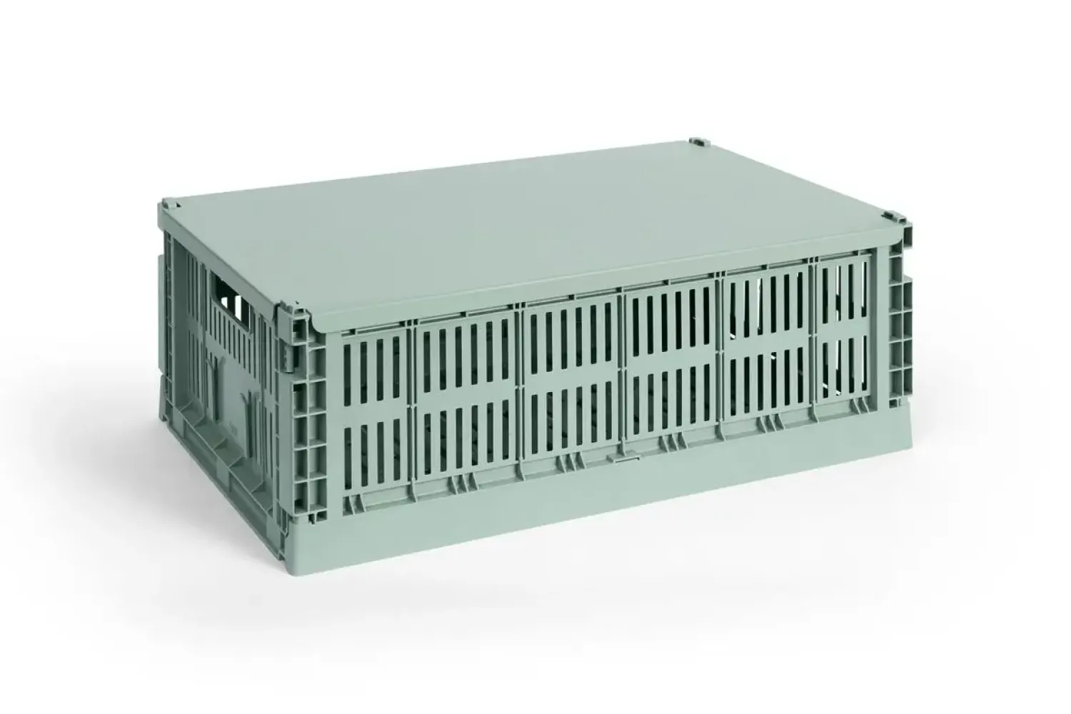 Hot Hay Colour Crate - Large - Sage green