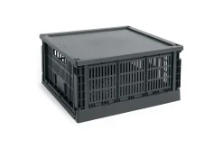 Sale Hay Colour Crate - Large Square - Charcoal