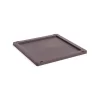 New Hay Colour Crate Lid Plastic - Medium Square / Cube - Bordeaux