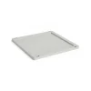 Discount Hay Colour Crate Lid Plastic - Medium Square / Cube - Grey