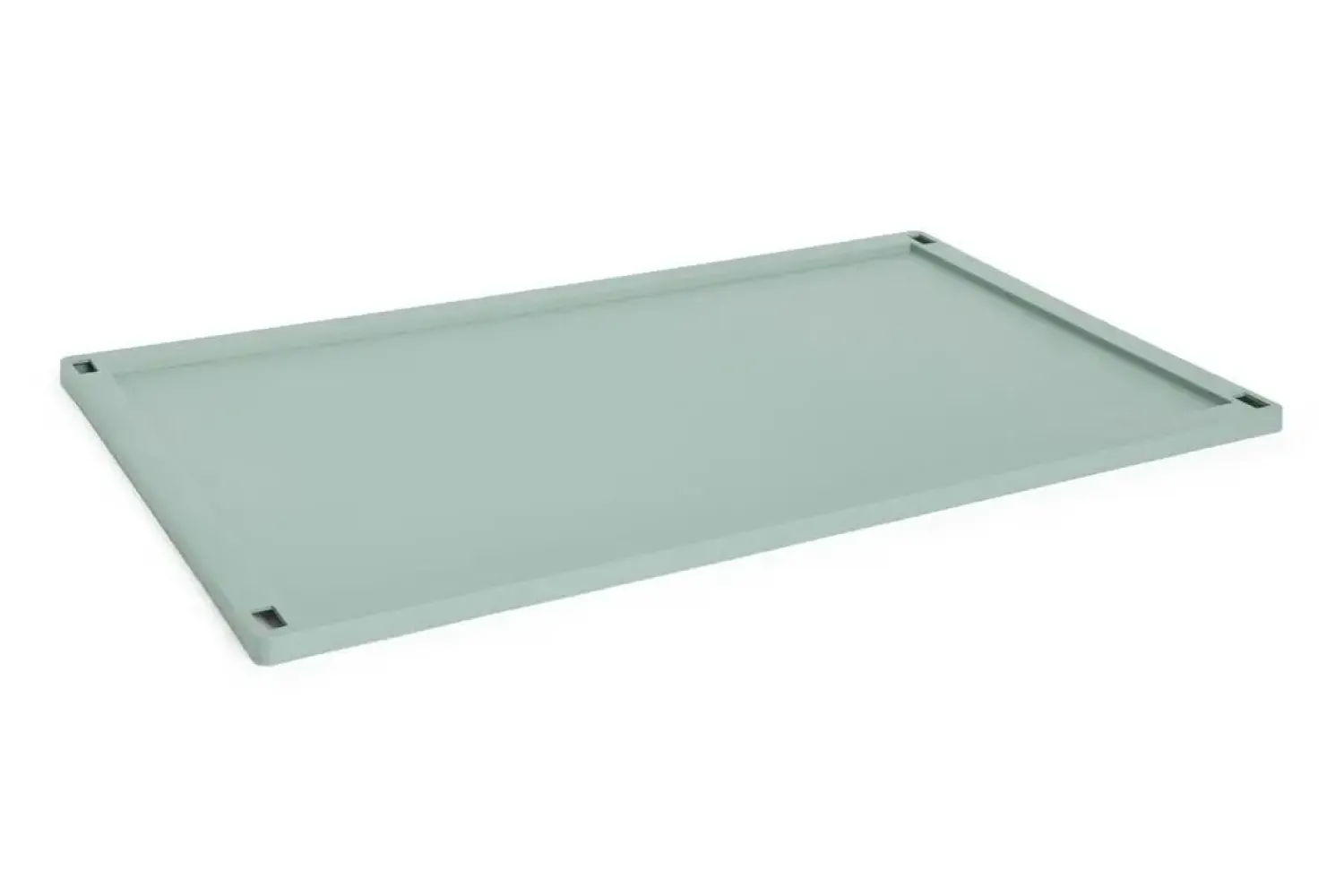 Outlet Hay Colour Crate Lid Plastic - X-Large - Sage green