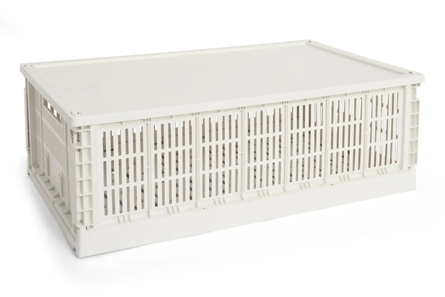 Hay Colour Crate Lid Plastic - X-Large - Off-white